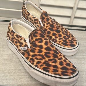 Vans Classic Leopard Slip on Shoe Sneaker